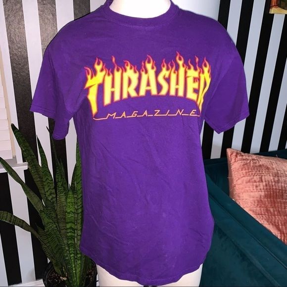 Purple Thrasher T-shirt   - Picture 1 of 3